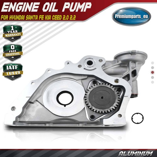 Engine oil pump - engine, hyundai